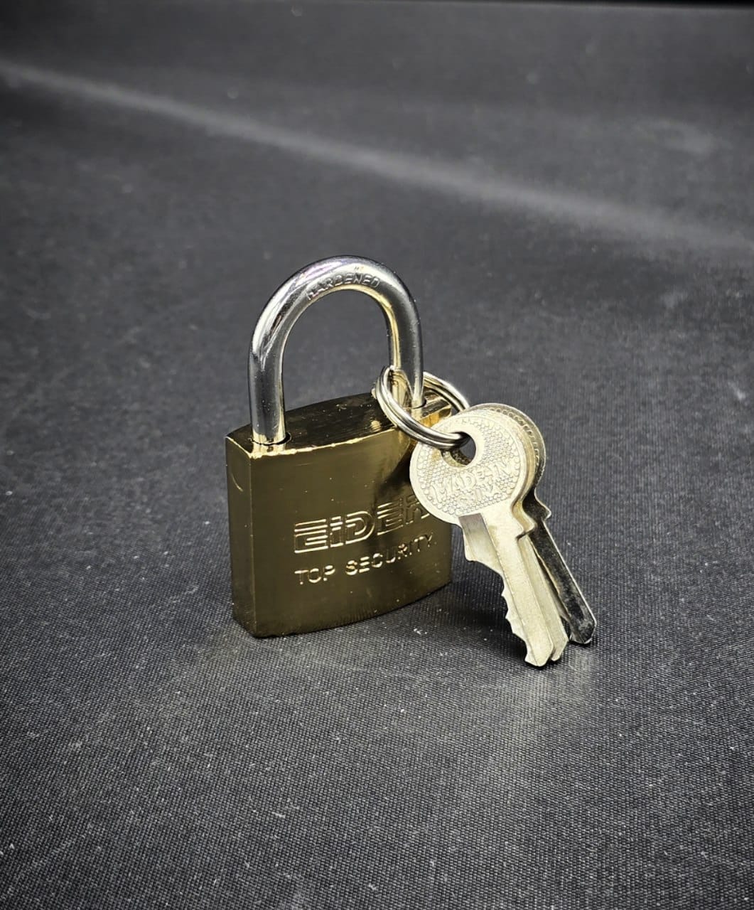 قفل اویز زرد سایز25